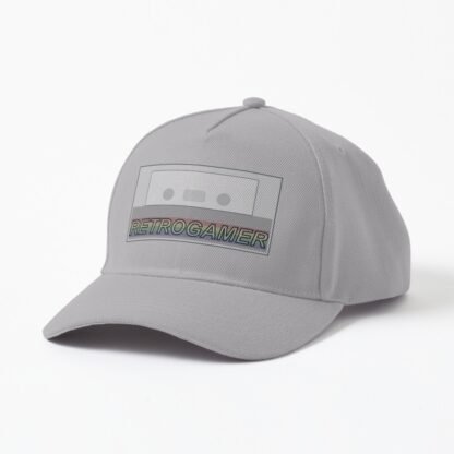 Retrogamer ZX Spectrum +2 Cassette Tape Computer Game Art - Baseball Cap