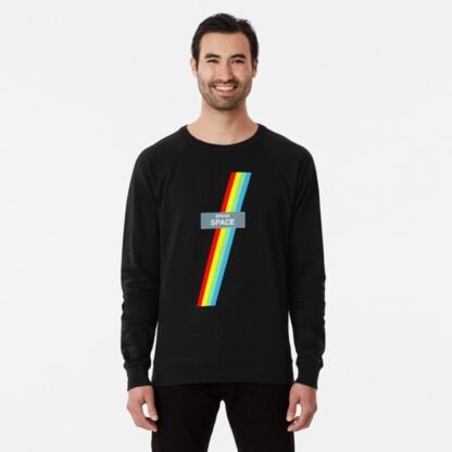ZX Spectrum Keyboard Retro Art - Lightweight Sweatshirt