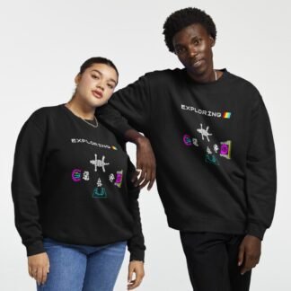 Atic Atac - Exploring - ZX Spectrum Computer Game Art - Pullover Sweatshirt