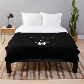 Dizzy - Escaping - ZX Spectrum Computer Game Art - Throw Blanket