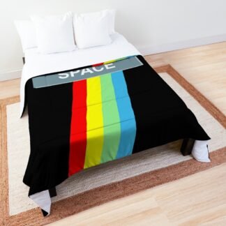 ZX Spectrum Keyboard Retro Art - Comforter