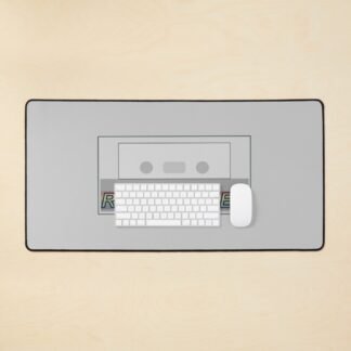 Retrogamer ZX Spectrum +2 Cassette Tape Computer Game Art - Desk Mat