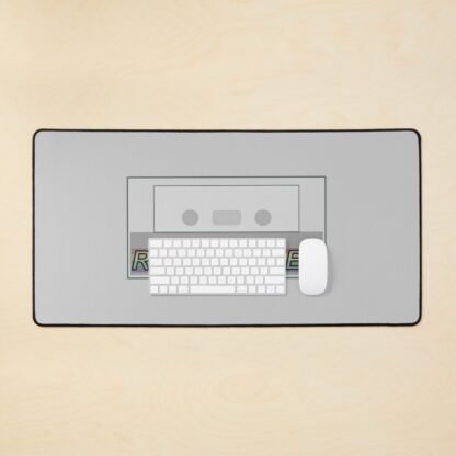 Retrogamer ZX Spectrum +2 Cassette Tape Computer Game Art - Desk Mat