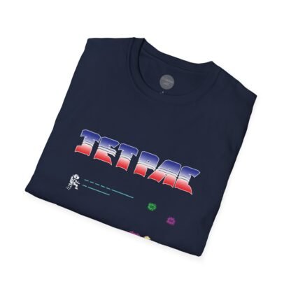 Jet Pac - With Logo - ZX Spectrum Computer Game Art T-Shirt - Image 8