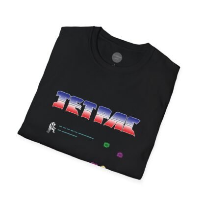 Jet Pac - With Logo - ZX Spectrum Computer Game Art T-Shirt - Image 5