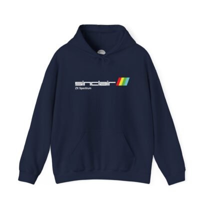 ZX Spectrum Logo Dark Hooded Sweatshirt - Image 4