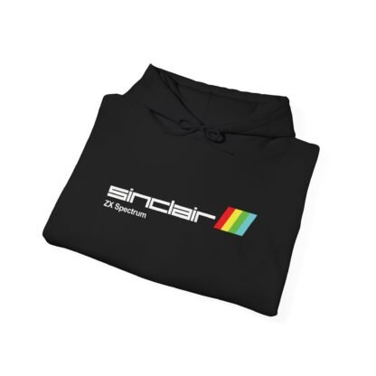 ZX Spectrum Logo Dark Hooded Sweatshirt - Image 2
