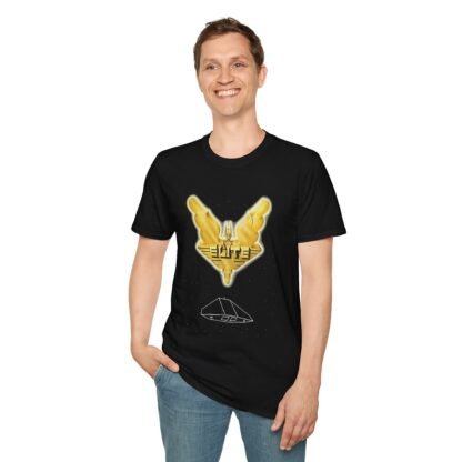 Elite - no text ZX Spectrum Computer Game Art T-Shirt - Image 3