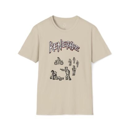 Renegade - with logo ZX Spectrum Computer Game Art T-Shirt - Image 4
