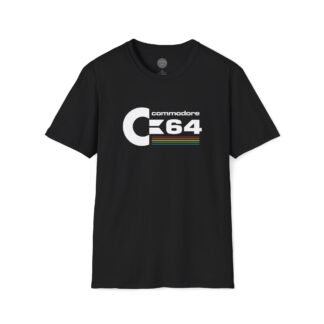Commodore C64 Logo Dark T-Shirt