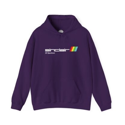 ZX Spectrum Logo Dark Hooded Sweatshirt - Image 7