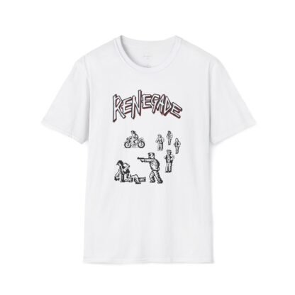 Renegade - with logo ZX Spectrum Computer Game Art T-Shirt - Image 7