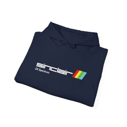 ZX Spectrum Logo Dark Hooded Sweatshirt - Image 5