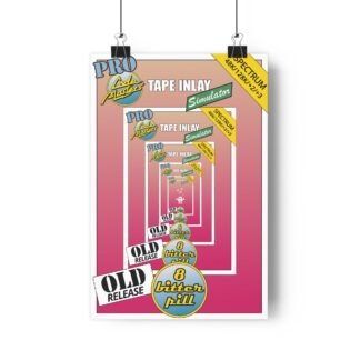 Codemasters Tape Inlay Simulator - ZX Spectrum Computer Game Art Paper Poster