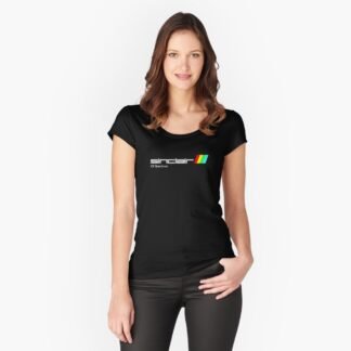 Sinclair ZX Spectrum Logo - Fitted Scoop T-Shirt