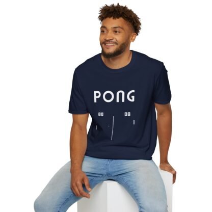 Pong Retro Computer Game T-Shirt - Image 9