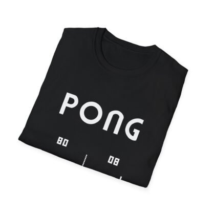 Pong Retro Computer Game T-Shirt - Image 2