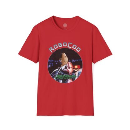 RoboCod - fishy parody RoboCop T-Shirt - Image 10