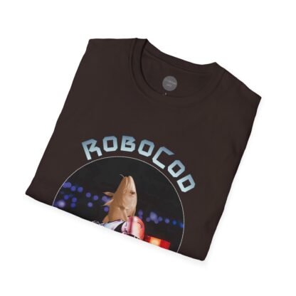 RoboCod - fishy parody RoboCop T-Shirt - Image 5