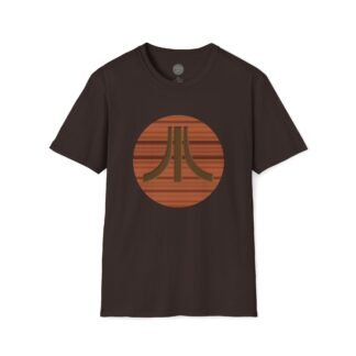 70s Video Game Logo Woody T-Shirt