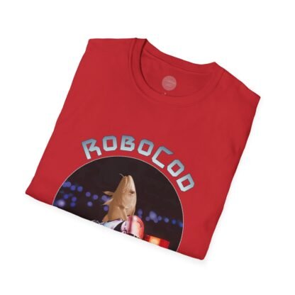 RoboCod - fishy parody RoboCop T-Shirt - Image 11
