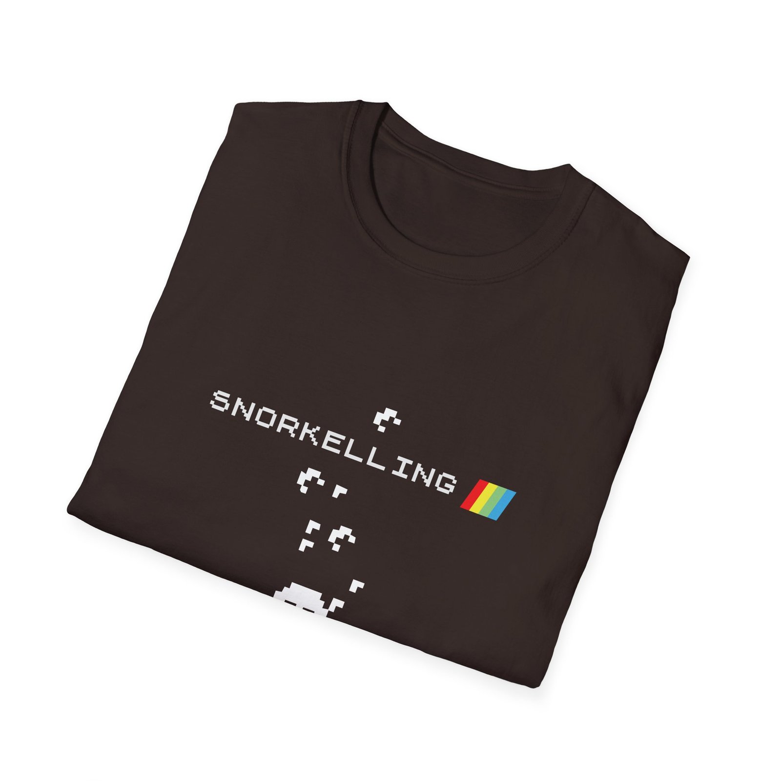 ZX Spectrum Pixel Art Dizzy Snorkelling T-Shirt - Image 16