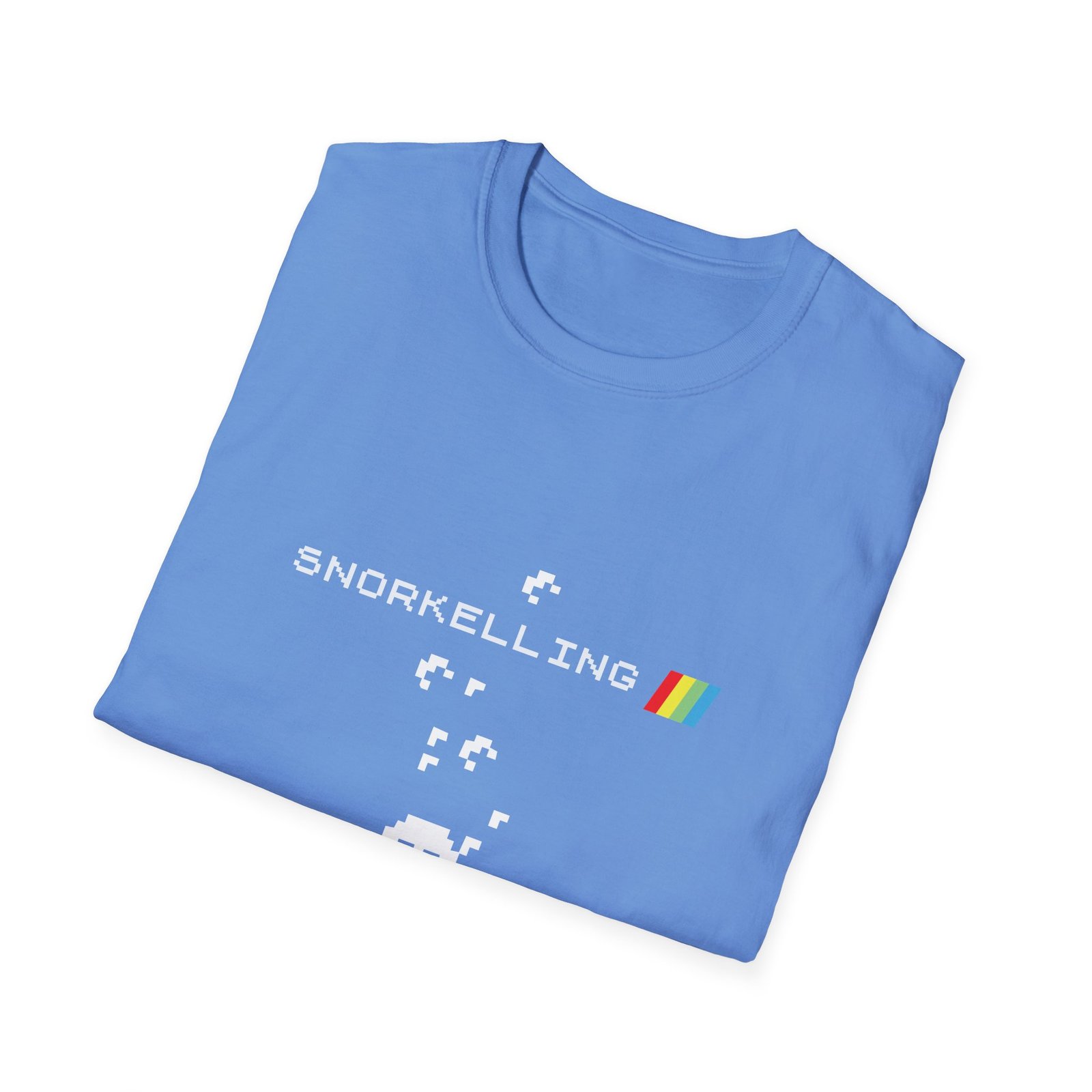 ZX Spectrum Pixel Art Dizzy Snorkelling T-Shirt - Image 20
