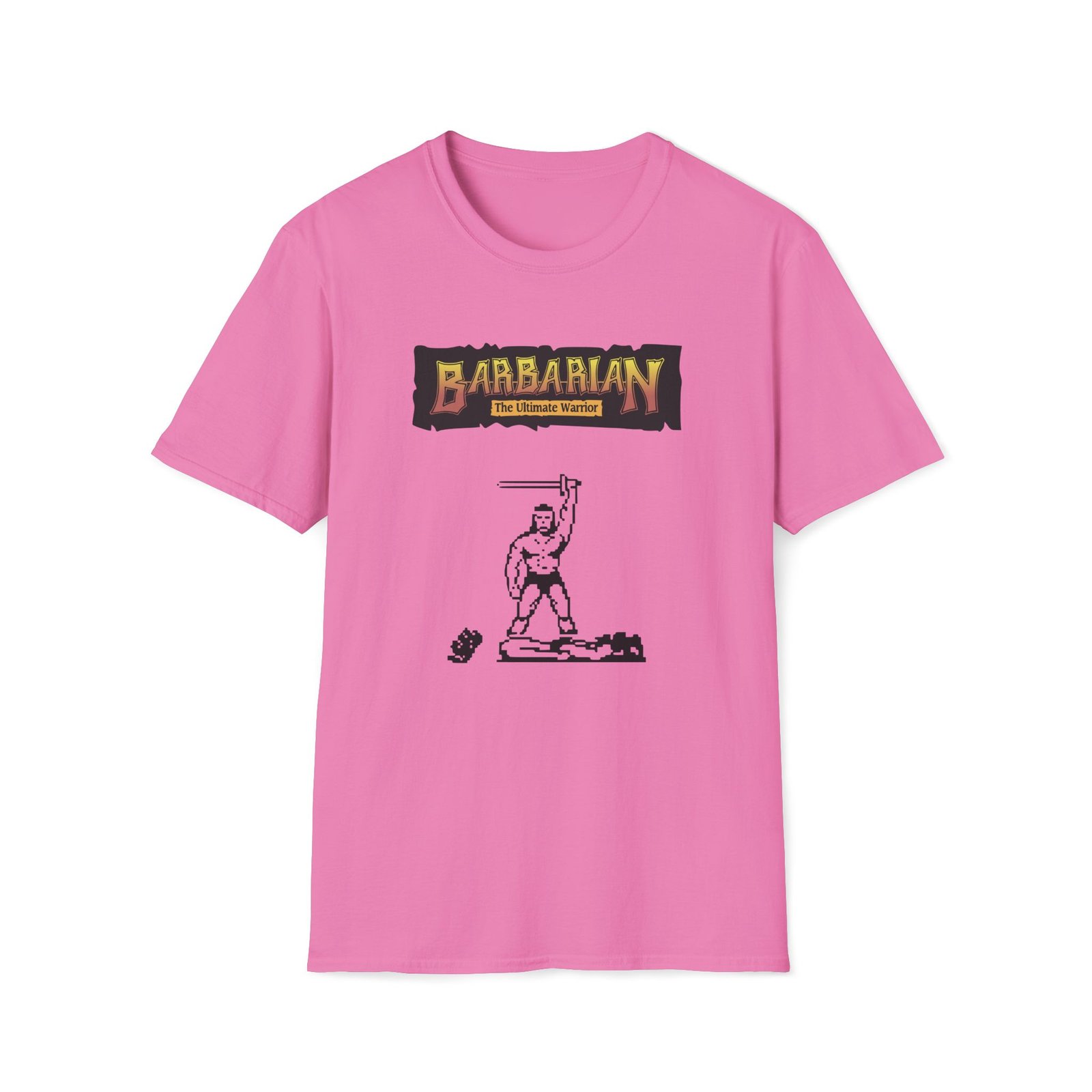 Barbarian - With Logo - ZX Spectrum Computer Game Art T-Shirt - Image 13