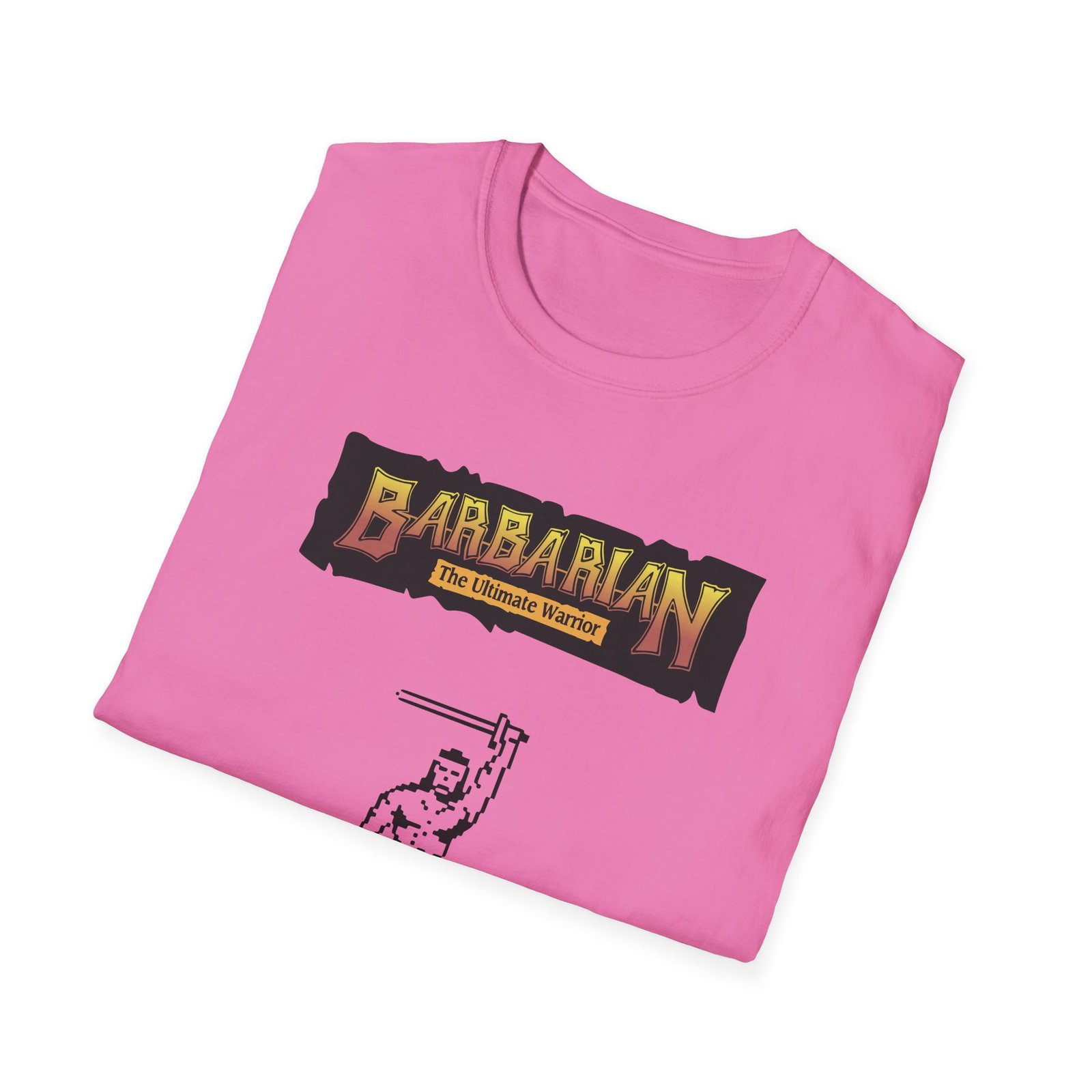 Barbarian - With Logo - ZX Spectrum Computer Game Art T-Shirt - Image 16