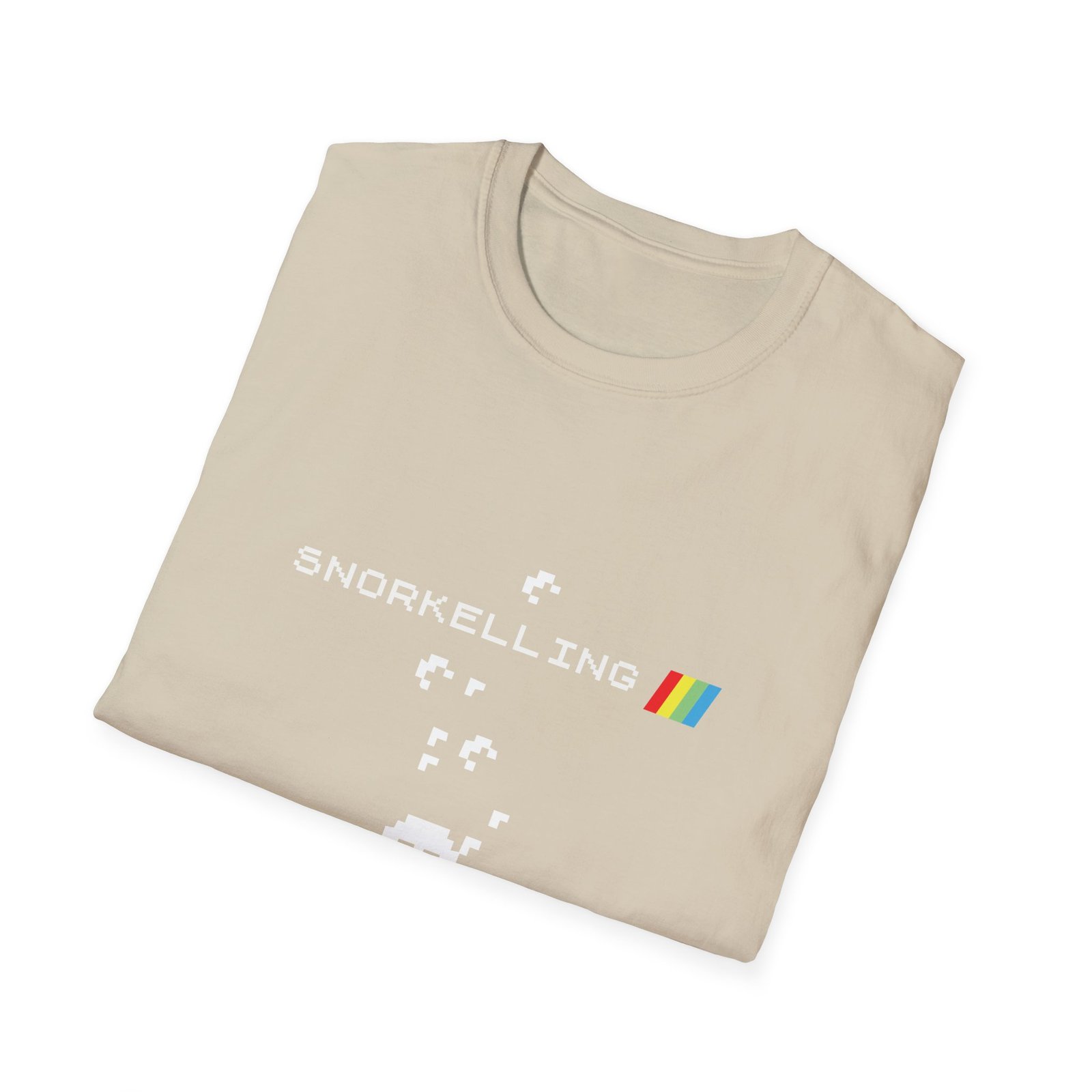 ZX Spectrum Pixel Art Dizzy Snorkelling T-Shirt - Image 8