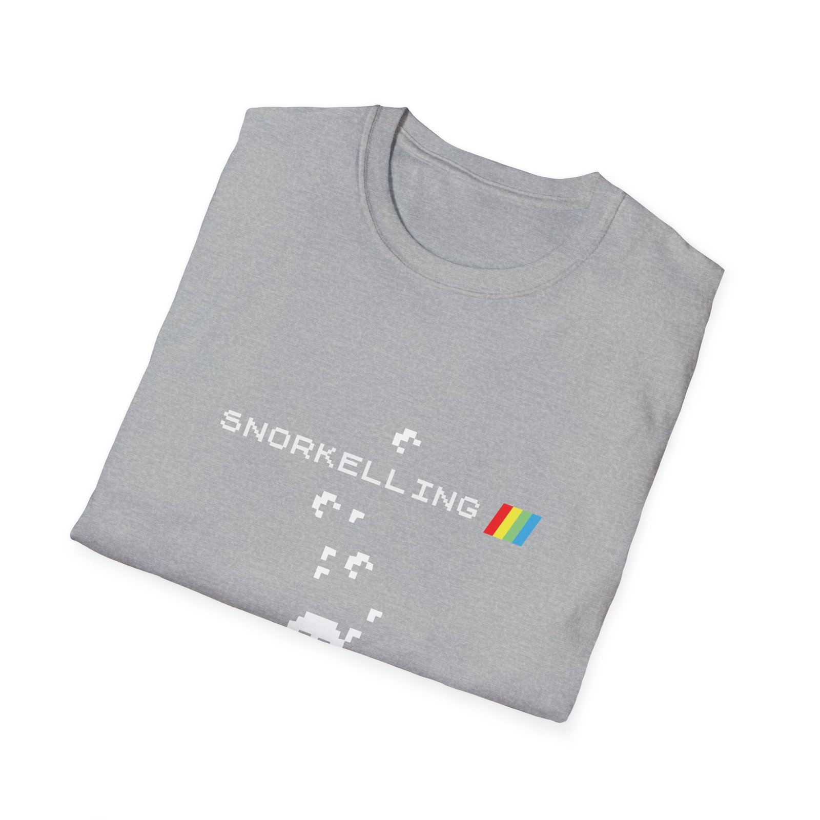 ZX Spectrum Pixel Art Dizzy Snorkelling T-Shirt - Image 12