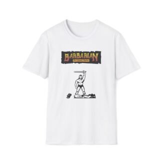 Barbarian - With Logo - ZX Spectrum Computer Game Art T-Shirt