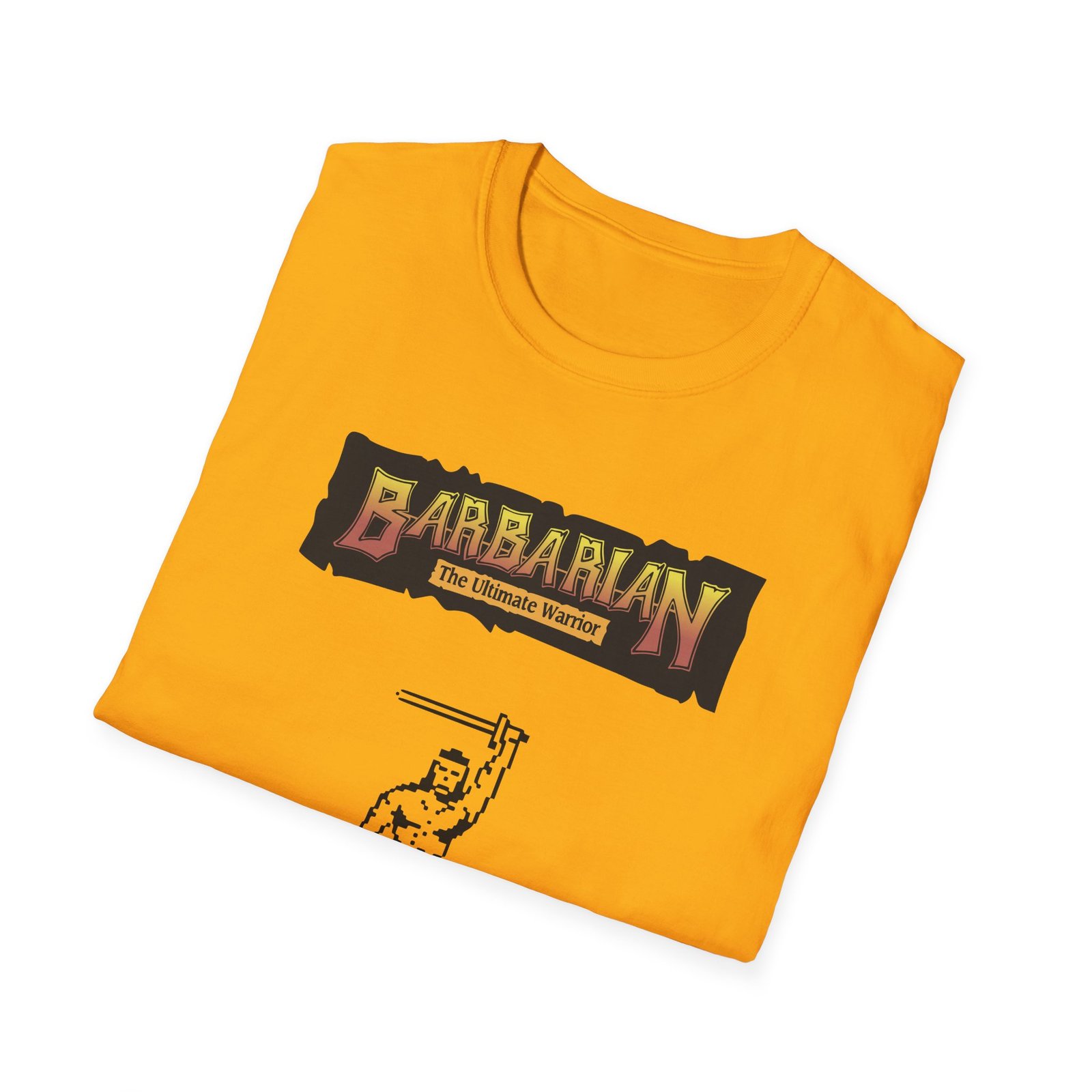 Barbarian - With Logo - ZX Spectrum Computer Game Art T-Shirt - Image 12