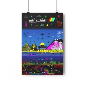 Speccy Island – ZX Spectrum Art Digital Download